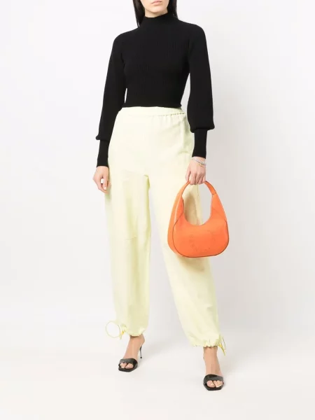 Spodnie Stella Mccartney żółte