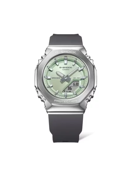 Lniany zegarek G Shock szary
