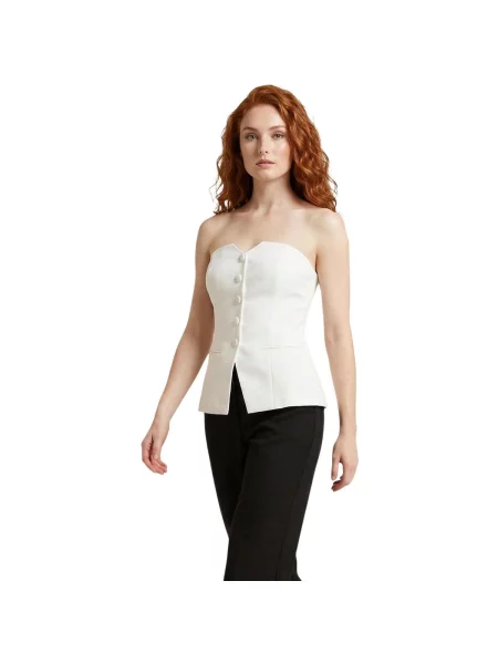 Top Morgan De Toi alb