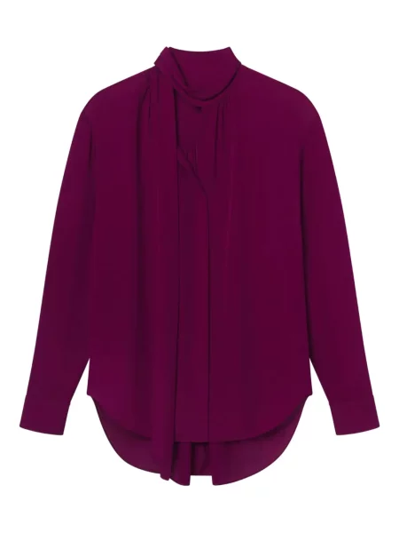 Jedwabna bluzka A.l.c. fioletowa