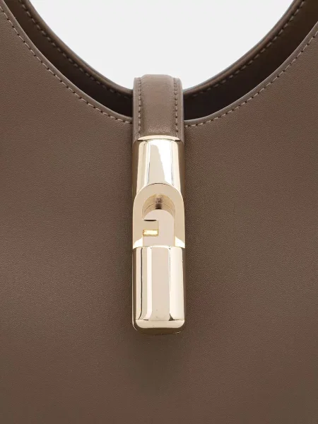 Torebka Furla skórzana zielona