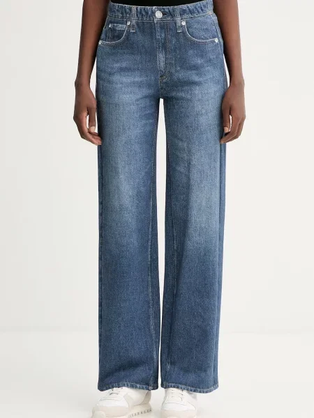 Rag & Bone pantaloni de albastru