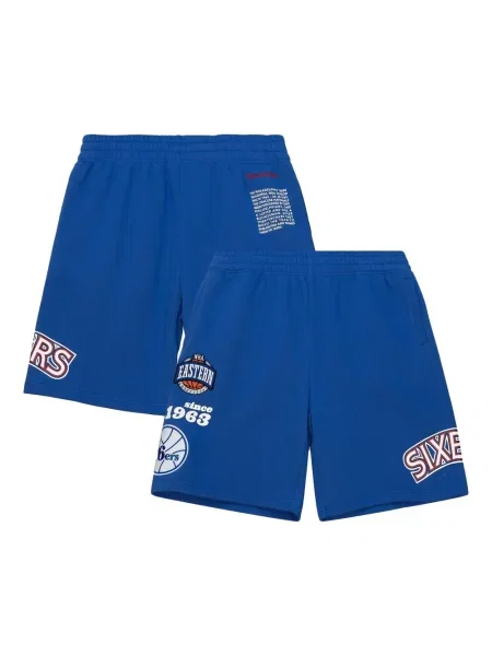 Pantaloni scurți Mitchell & Ness albastru
