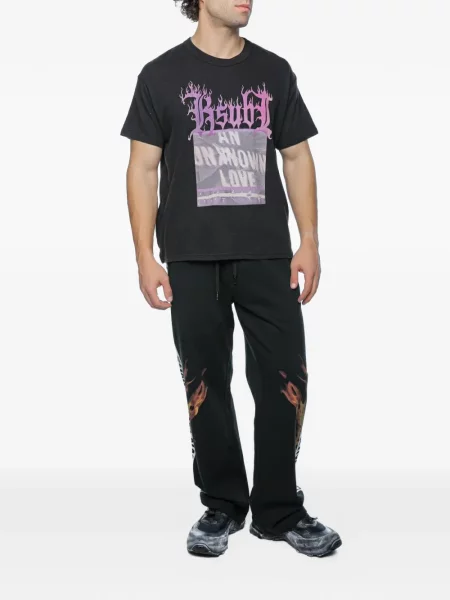 Tricou Ksubi cu imagine negru