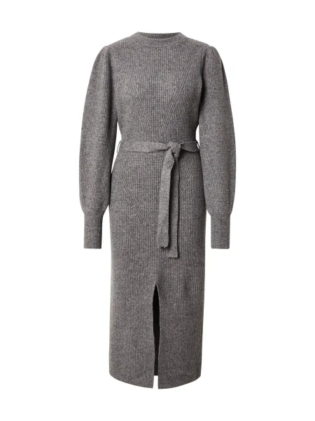 VILA Rochie tricotat amestecat gri