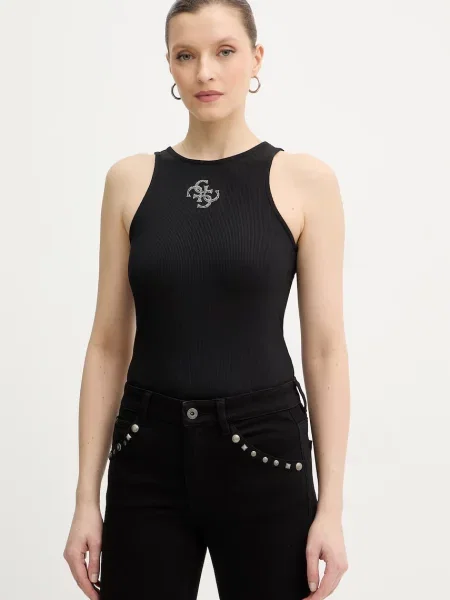 GUESS Top GUENDALINA / srebro crna