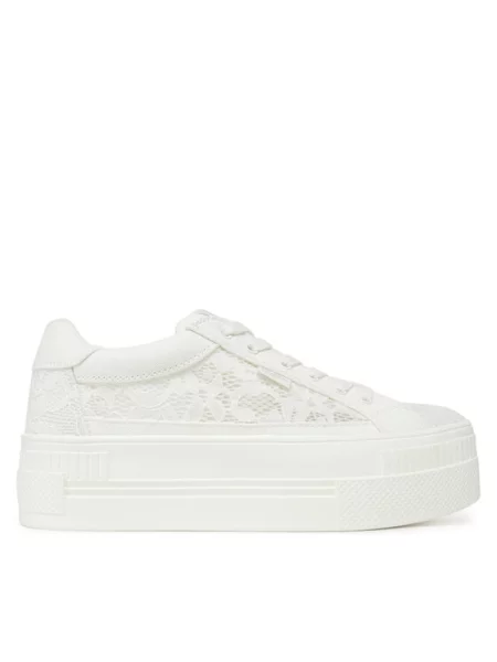 Buffalo Sneakers Paired Bloom alb