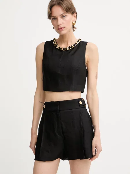 Top Elisabetta Franchi negru