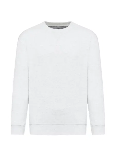 Hanorac crewneck Brunello Cucinelli cu decolteu rotund gri
