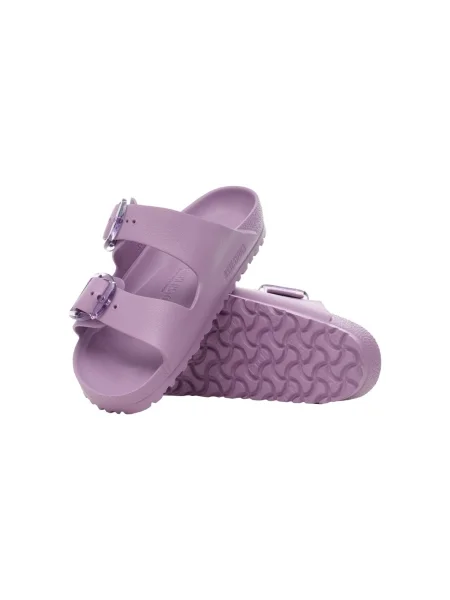 Pantofi Birkenstock cu cataramă violet