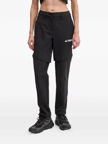 Lung papuci Adidas cu mâneci lungi cu dungi albastru