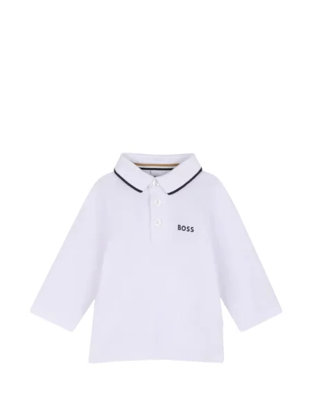 Koszulka polo dziecięca Bosswear biała