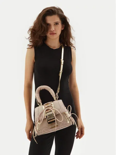 STEVE MADDEN Ručna torbica Diego-R bež / zlatna ružičasta