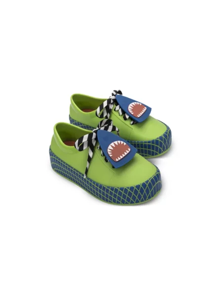 Sneakersy dziecięce Mini Melissa zielone