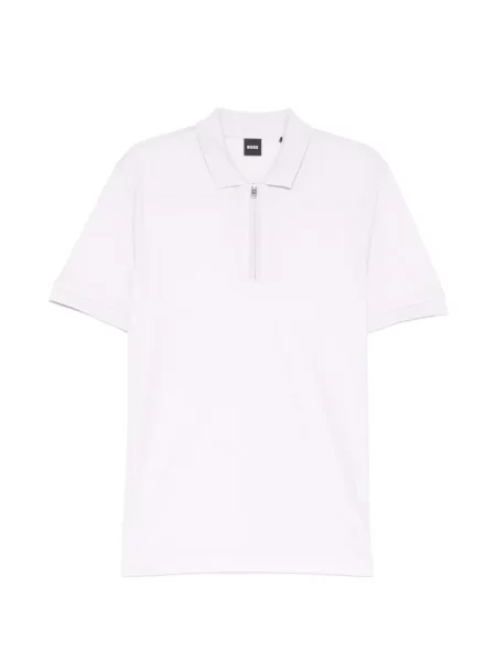 Tricou polo Boss violet