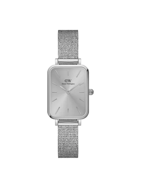 Daniel Wellington zegarek Quadro srebrny szary