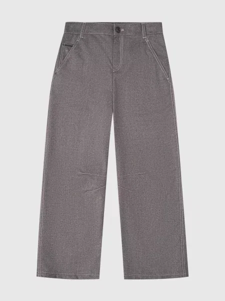 Детские брюки Brunello Cucinelli серые