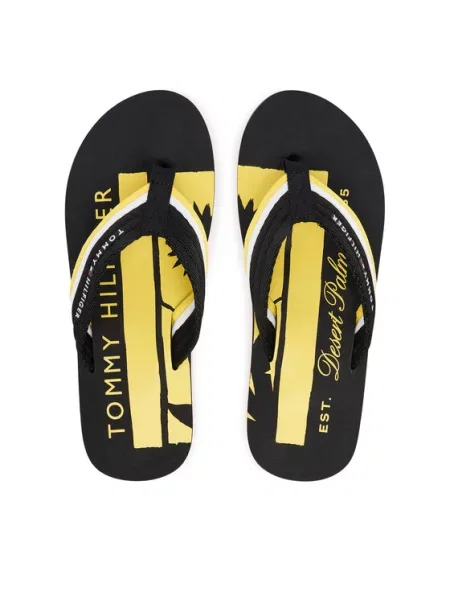 Papuci Tommy Hilfiger negru