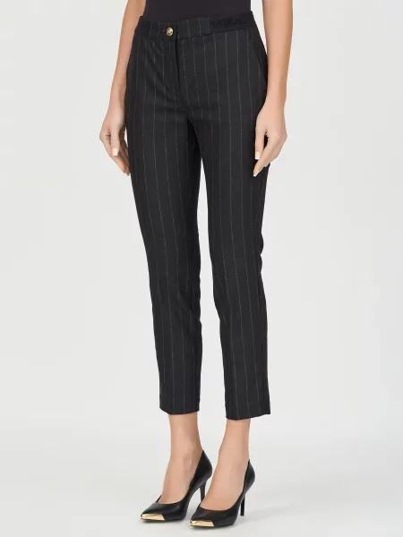 Брюки Versace Jeans Couture черные