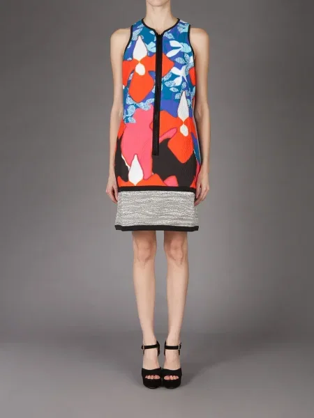 Костюм сукман Peter Pilotto без ръкави синьо