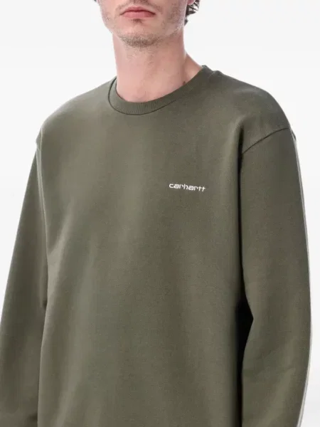 Pulover Carhartt Wip cu imagine verde