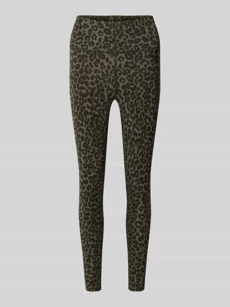 Legginsy z mieszanki Lala Berlin beżowe