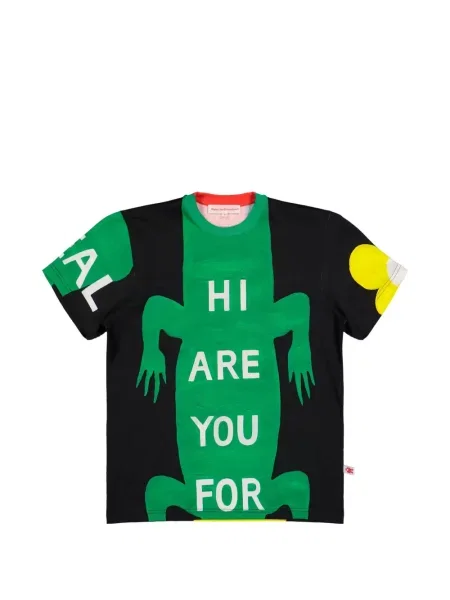 Tricou Walter Van Beirendonck cu imagine negru