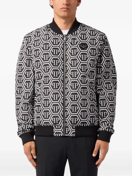 Geacă bomber Philipp Plein negru