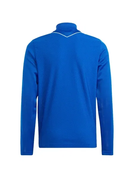 Tricou polo Adidas cu dungi alergare cu bretele alb