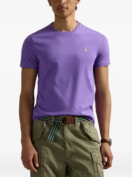 Manšestrové s límcem izolované polotričko Polo Ralph Lauren bílé
