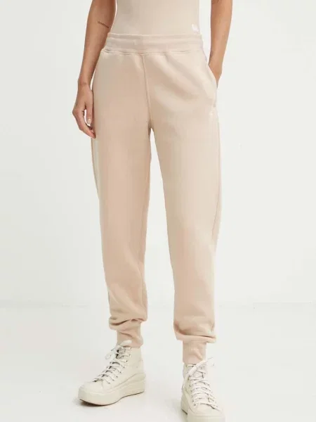 G-Star spodnie dresowe Premium core beżowe