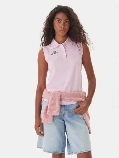 Kappa Tricou polo Logo Tennis roz