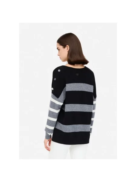 Sweter Liu Jo wełniany czarny