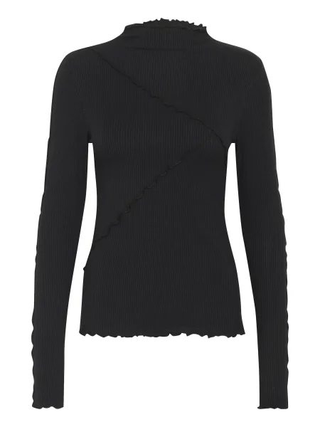 Kaffe Tričko Kayla' černá