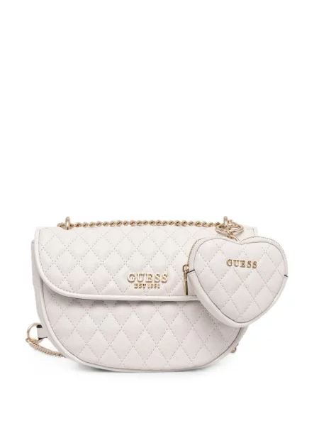 Чанта за през рамо Guess с автограф