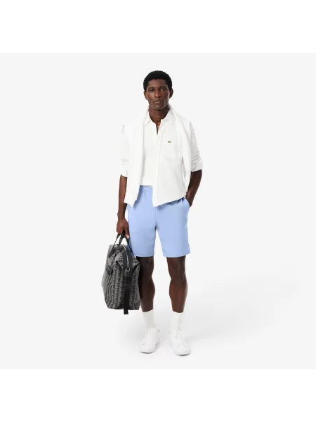 Lacoste Szorty Polarowe O Regularnym Kroju niebieski