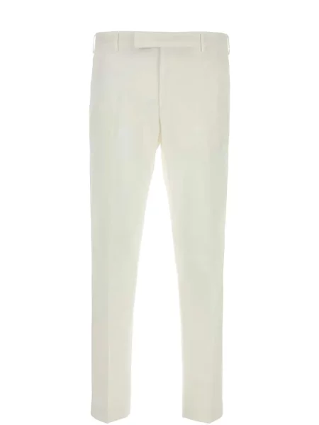 Pantaloni Pt Torino alb