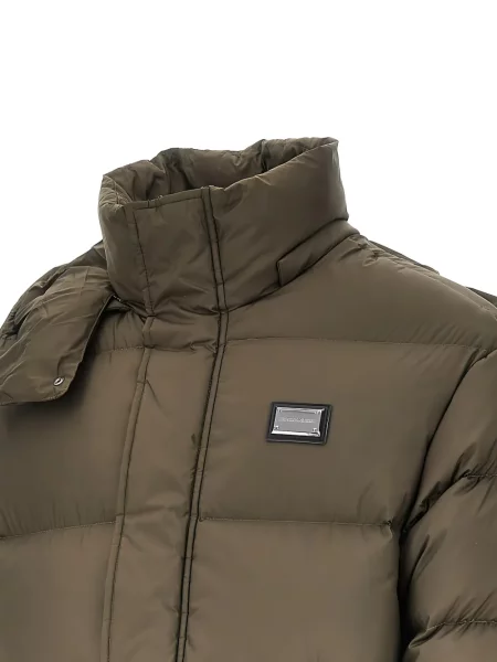 Geacă Emporio Armani cu autograf verde