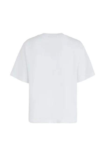 Tricou Giuseppe Zanotti cu decolteu rotund alb