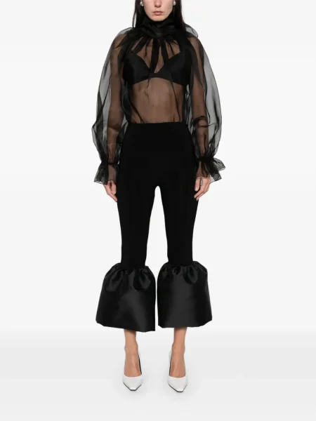 Pantaloni Atu Body Couture cu volane negru