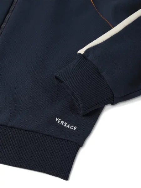 Bluza rozpinana dziecięca Versace niebieska