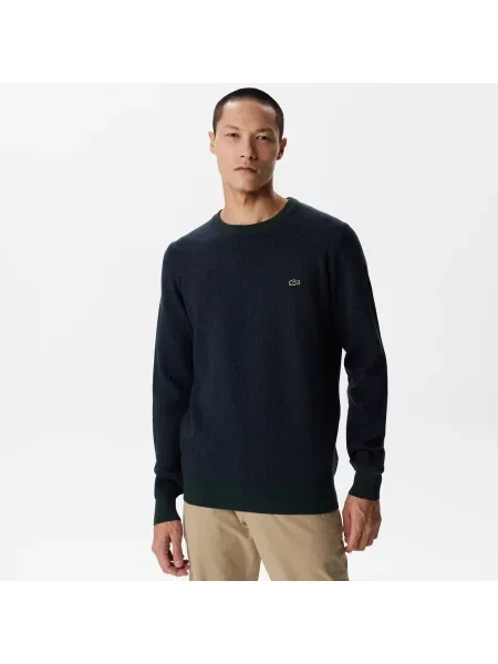 Lacoste Sweter Lacoste zielony