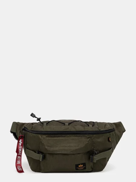 Alpha Industries Torbica za okrog pasu﻿ Khaki zelena