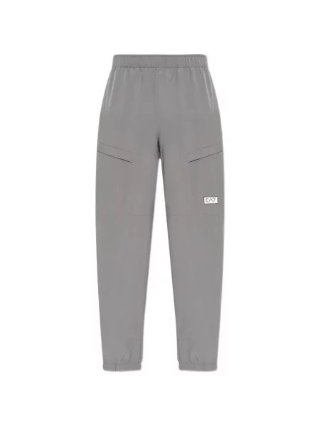 Pantaloni cargo Ea7 Emporio Armani gri
