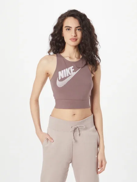 Nike Sportswear Top mauve alb