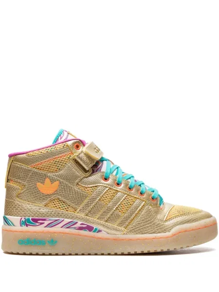Sneakerși Adidas Forum auriu