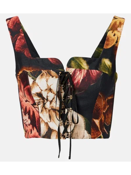 Top Agua By Agua Bendita de in cu model floral
