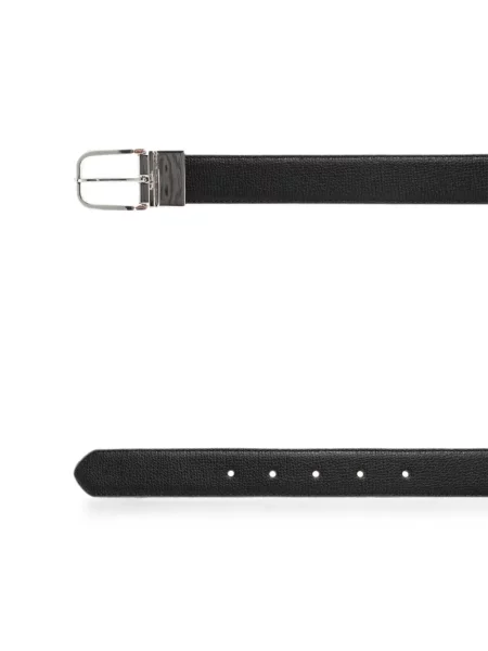 Cu centură reversibil curea Paul Smith din piele maro