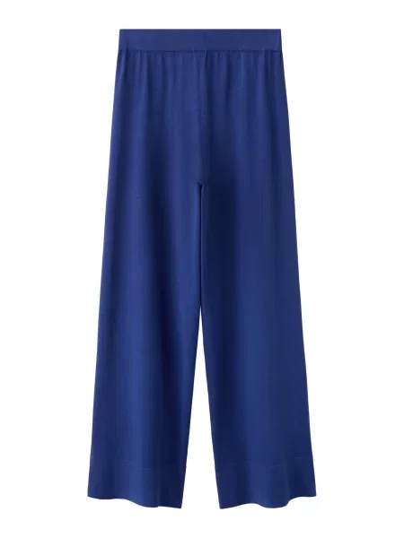 MANGO Pantaloni VELLA cobalt albastru