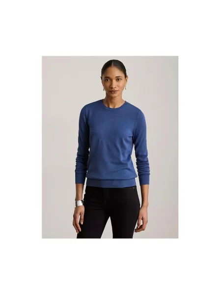Lauren Ralph Lauren sweter z modalem niebieski